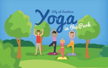 Yoga in the park